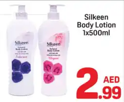 Day To Day Silkeen body lotion offer