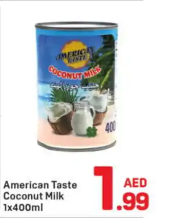 Day To Day American taste coconut milk offer