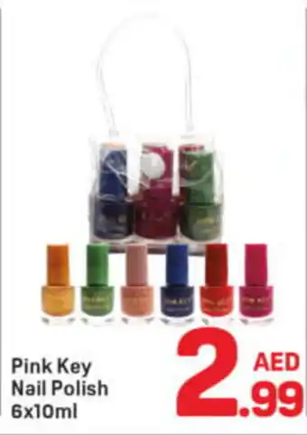 Day To Day Pink key nail polish offer