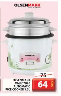 Grand Hyper Market OLSENMARK Rice Cooker offer