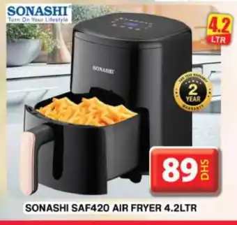 Grand Hyper Market SONASHI Air Fryer offer