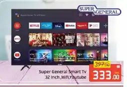 Mango Hypermarket LLC SUPER GENERAL Smart TV offer