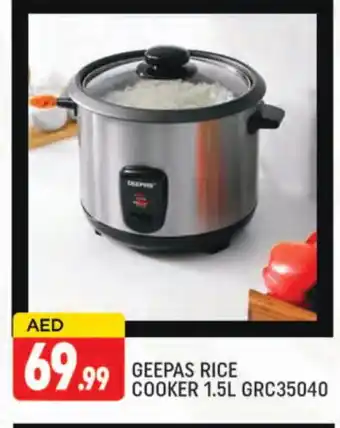 Al Madina GEEPAS Rice Cooker offer