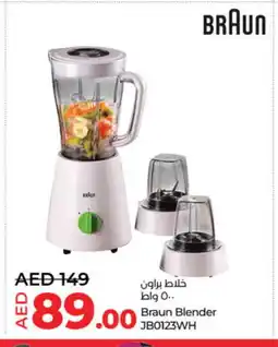 Lulu Hypermarket BRAUN Mixer / Grinder offer