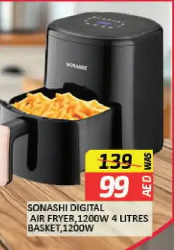 Mango Hypermarket LLC SONASHI Air Fryer offer