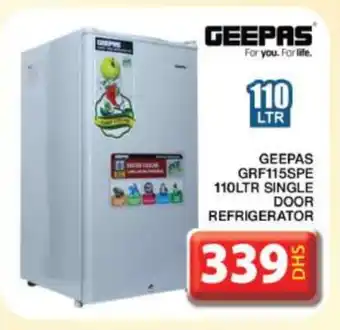 Grand Hyper Market GEEPAS Refrigerator offer