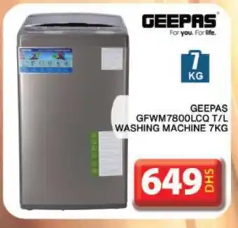 Grand Hyper Market GEEPAS Washer / Dryer offer