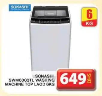 Grand Hyper Market SONASHI Washer / Dryer offer