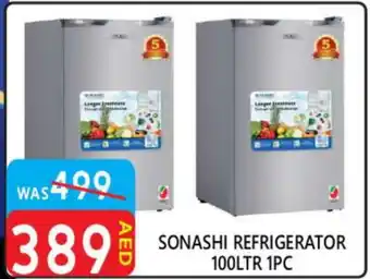 United Hypermarket SONASHI Refrigerator offer