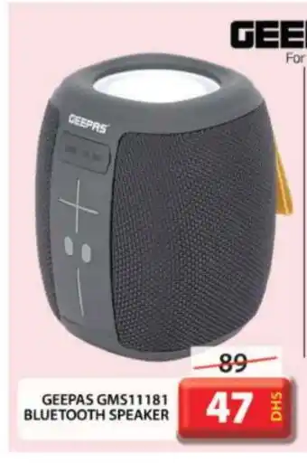 Grand Hyper Market GEEPAS Speaker offer