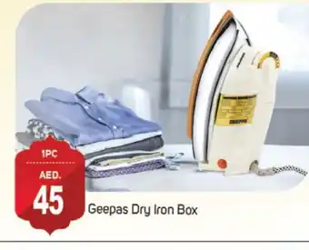 Talal Market GEEPAS Ironbox offer