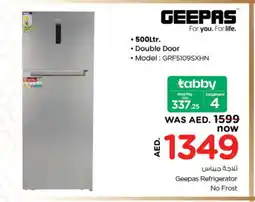 Nesto GEEPAS Refrigerator offer