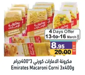 Aswaq Ramez EMIRATES Macaroni offer