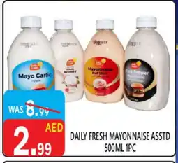 United Hypermarket DAILY FRESH Mayonnaise offer