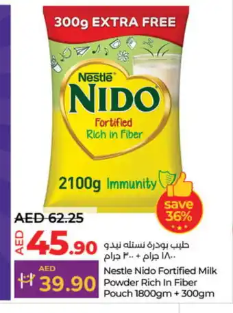 Lulu Hypermarket NIDO Milk Powder offer