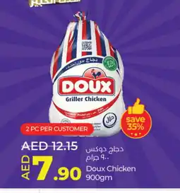 Lulu Hypermarket DOUX Frozen Whole Chicken offer