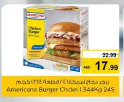 Nesto AMERICANA Chicken Burger offer