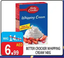 United Hypermarket BETTY CROCKER Whipping / Cooking Cream offer