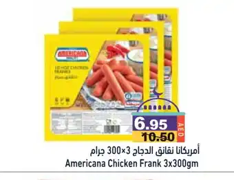 Aswaq Ramez AMERICANA Chicken Franks offer