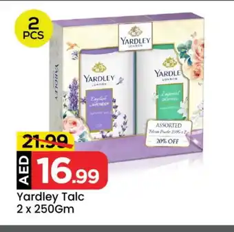 Mark & Save YARDLEY Talcum Powder offer