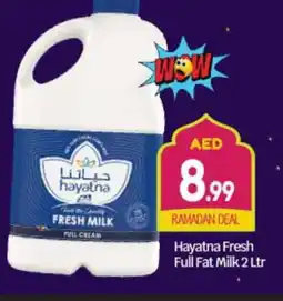 Bigmart HAYATNA Full Cream Milk offer