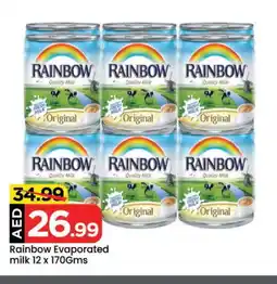 Mark & Save RAINBOW Evaporated Milk offer