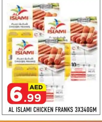 Baniyas Spike Hypermarket AL ISLAMI Chicken Franks offer