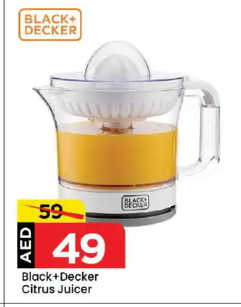 Mark & Save BLACK+DECKER Juicer offer