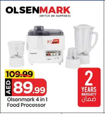 Mark & Save OLSENMARK Food Processor offer