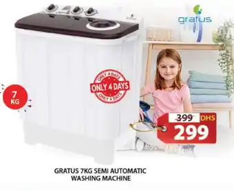 Grand Hyper Market GRATUS Washer / Dryer offer