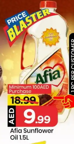 Mark & Save AFIA Sunflower Oil offer