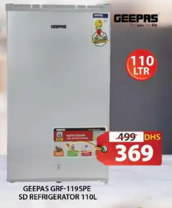 Grand Hyper Market GEEPAS Refrigerator offer