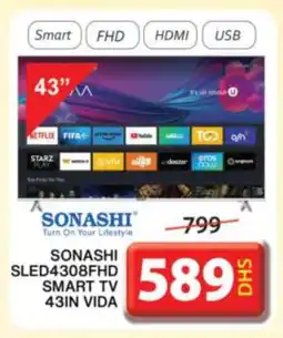 Grand Hyper Market SONASHI Smart TV offer