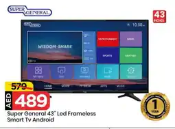 Mark & Save SUPER GENERAL Smart TV offer