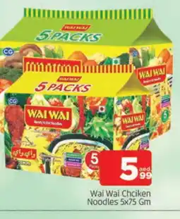 Al Madina WAI WAi Noodles offer