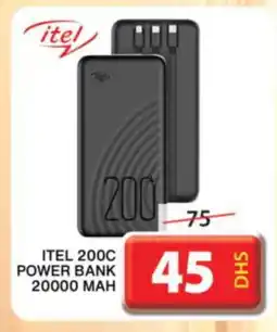 Grand Hyper Market ITEL Powerbank offer