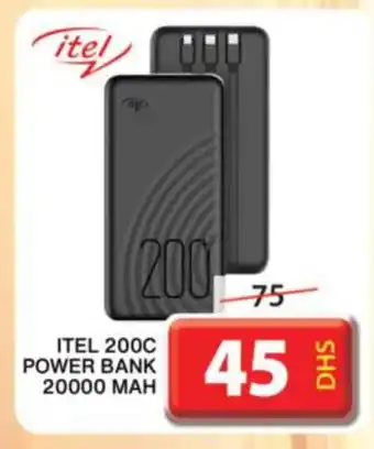 Grand Hyper Market ITEL Powerbank offer