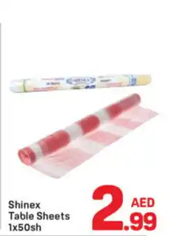 Day To Day Shinex table sheets offer