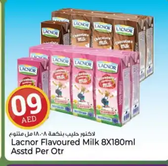 Kenz Hypermarket LACNOR Flavoured Milk offer