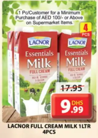 Grand Hyper Market LACNOR Full Cream Milk offer