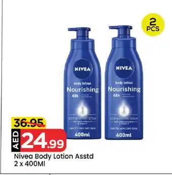 Mark & Save Nivea Body Lotion & Cream offer