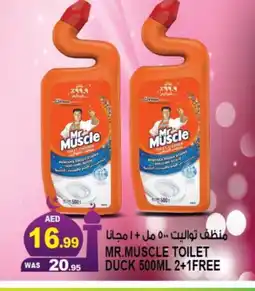 Hashim Hypermarket MR. MUSCLE Toilet / Drain Cleaner offer