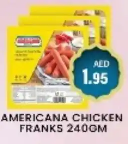 Zain Hypermarket AMERICANA Chicken Franks offer