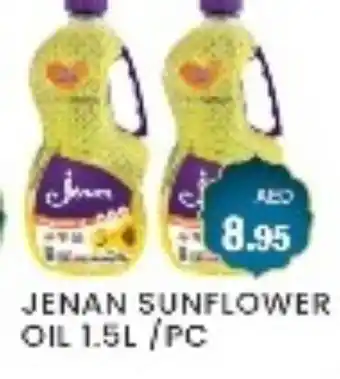 Zain Hypermarket JENAN Sunflower Oil offer