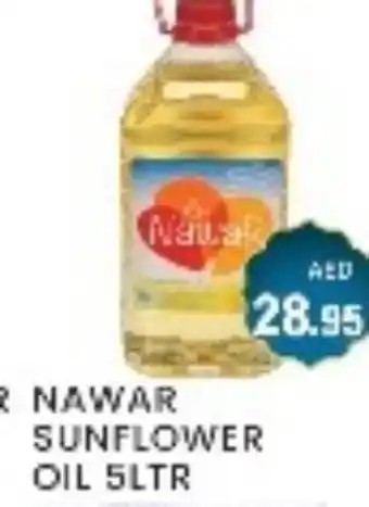 Zain Hypermarket NAWAR Sunflower Oil offer