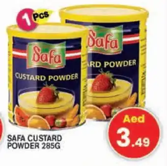 Baniyas Spike Hypermarket SAFA Custard Powder offer