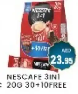 Zain Hypermarket NESCAFE Coffee 3in1 offer