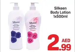 Day To Day Silkeen body lotion offer