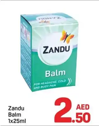 Day To Day Zandu balm offer