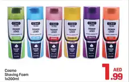 Day To Day Cosmo shaving foam offer